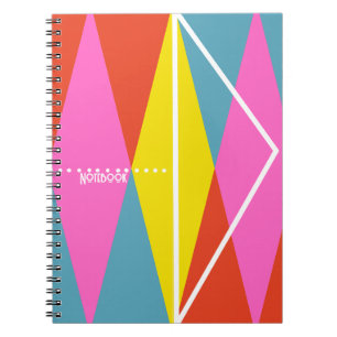 PERSONNALISER : Carnet Motif Arlequin