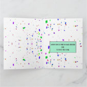 Personnaliser Carte d'anniversaire - Oiseau de coc (Intérieur)