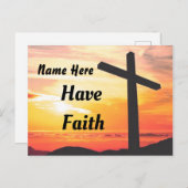 Personnaliser carte postale ont foi (Devant / Derrière)