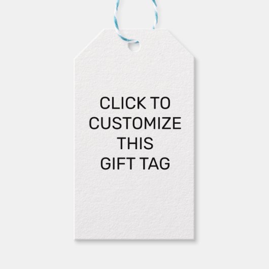 PERSONNALISER CETTE ÉTIQUETTE CADEAU (Devant)