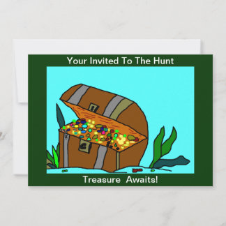 personnaliser Chasse au trésor et invitation perso