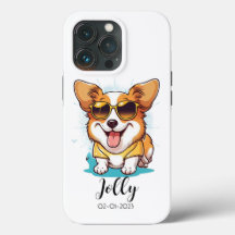 Personnaliser Chien mignon Apple iPhone 13 Coque