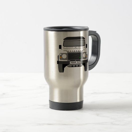 Personnaliser Classic Land Rover tasse (Devant droit)