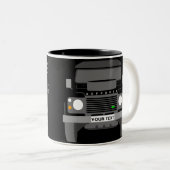 Personnaliser Classic Land Rover tasse (Devant droit)