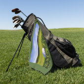 Personnaliser Clip - Sur Serviette De Golf (Vert)