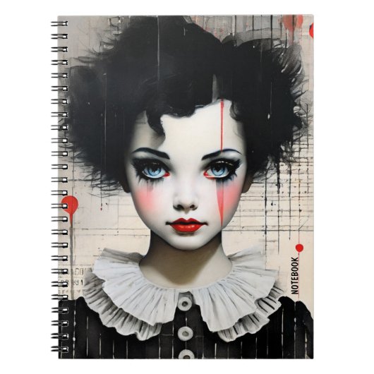PERSONNALISER : Clown | Journal carnet (Devant)