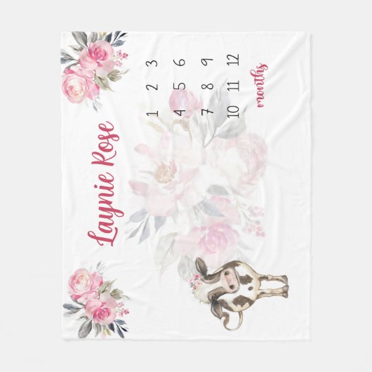 Personnaliser Couverture bébé, Couverture pour béb (Devant)