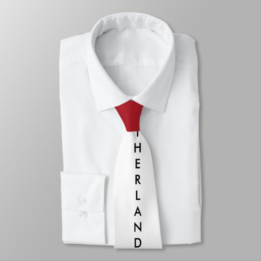 Personnaliser Cravate d'indicateur Pays-Bas (Attaché)