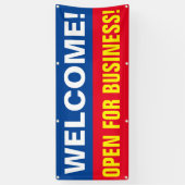 Personnaliser D'Accueil Ouverte Pour Bannière Prof (Vertical)