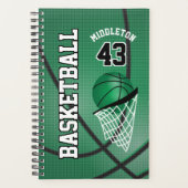 Personnaliser de basket-ball - Vert (Devant)