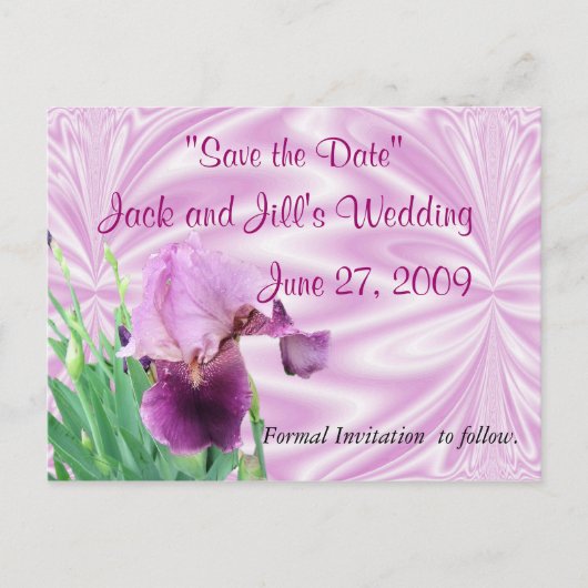 Personnaliser de carte postale (Devant)