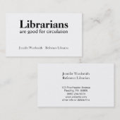 Personnaliser de cartes de visite de (Devant / Derrière)