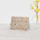 Personnaliser de ~ de carte de voeux de Matzoh de (Fleur jaune)