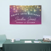 Personnaliser de la bannière de l'anniversaire de (Salon professionnel)