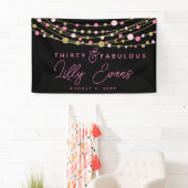 Personnaliser de la bannière de l'anniversaire de  (En situation)