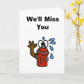 Personnaliser de la carte de retraite pompienne! (Fleur jaune)