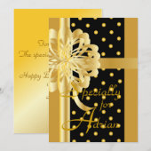 Personnaliser de la carte de voeux pour les événem (Devant / Derrière)