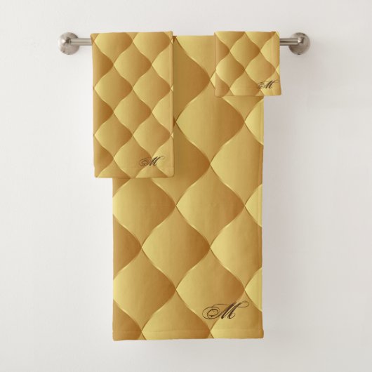 Personnaliser de luxe Soft Gold Monogramme (En situation)