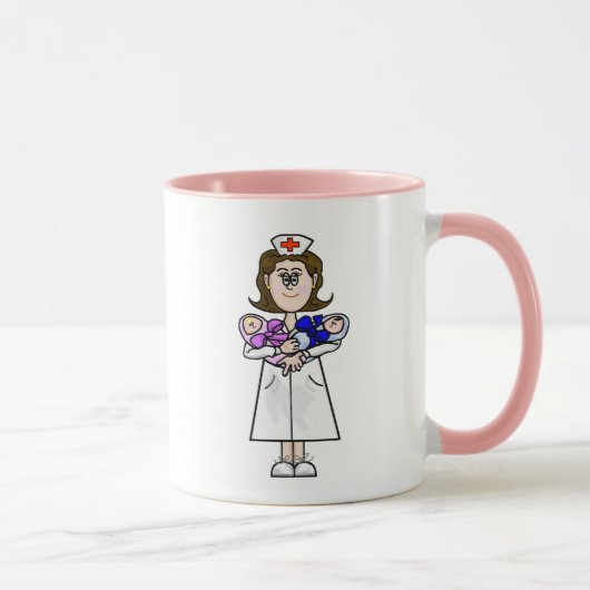 Personnaliser De Mug De L'Infirmière Pédiatrique A (Droite)