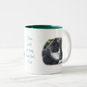 Personnaliser de tasse de chat de chaussettes (Devant droit)