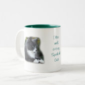 Personnaliser de tasse de chat de chaussettes (Devant gauche)