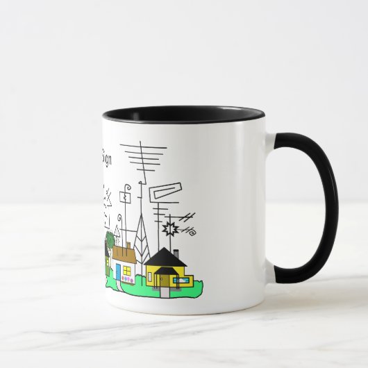 Personnaliser de tasse de rue de radio-amateur   (Droite)