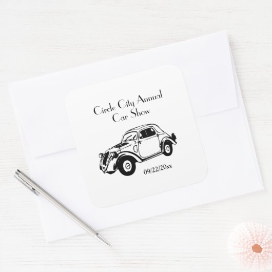 Personnaliser des autocollants classiques (Enveloppe)