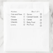 Personnaliser des Étiquettes mobiles (Sac)