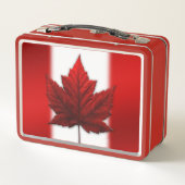 Personnaliser des Lunchbox Canada - Drapeau Canada (Dos)
