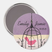 Personnaliser des Magnets Mariages de cages d'oise (Recto/Verso)
