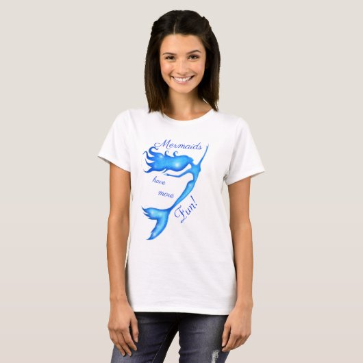 Personnaliser des T-shirts Mermaid (Devant entier)