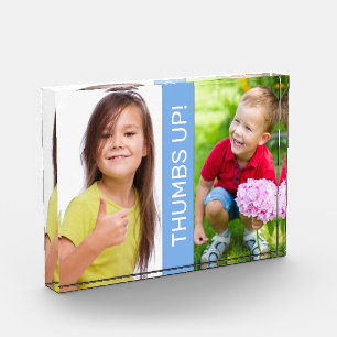 Personnaliser deux blocs photo