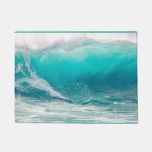 Personnaliser d'onde océanique Modèle tapis port