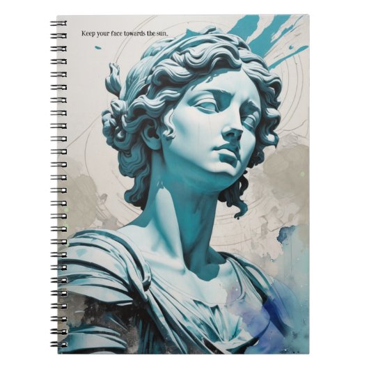 PERSONNALISER : Face vers le soleil | Carnet (Devant)