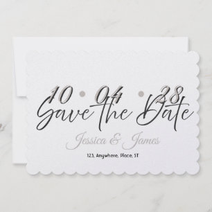 Personnaliser Faire-part de date de mariage perso