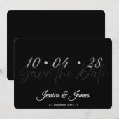 Personnaliser Faire-part de date de mariage perso (Devant / Derrière)