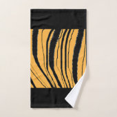 Personnaliser Faux Tiger Imprimer Exotique (Serviette à main)