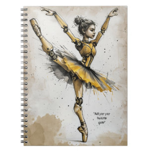 PERSONNALISER : Fille dansante Carnet