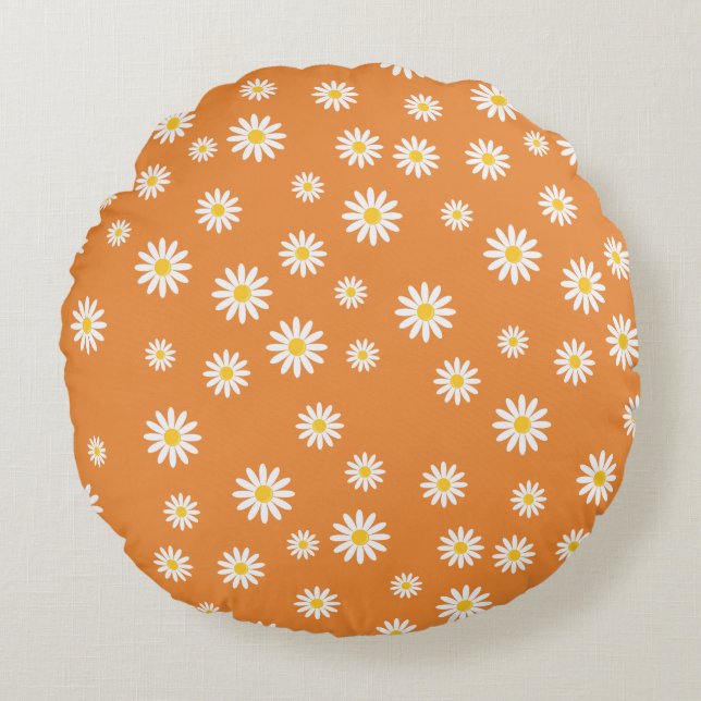 Personnaliser Fleurs Chamomille Coussin (Devant)