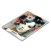 PERSONNALISER : Fleurs Collage | Journal carnet (Côté gauche)