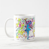 Personnaliser Forever Dance Céramique café Mug (Gauche)