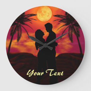 Personnaliser Forever Loever Love#2 Horloge murale