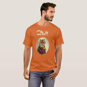 Personnaliser Fun Chill Tiger T-Shirt (Devant entier)