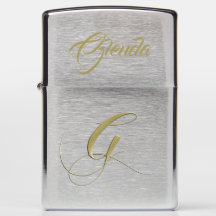 Personnaliser G Monogramme Golden Fancy G Votre No
