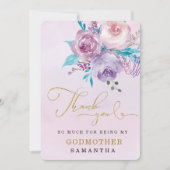 Personnaliser Godmère carte de remerciements (Devant)