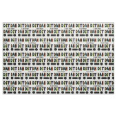 Personnaliser graphique de tissu de radio-amateur (Fat Quarter)