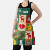 Personnaliser Graphique Patches Noël tablier (Insitu)