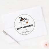 Personnaliser Happy Halloween étiquette (Enveloppe)