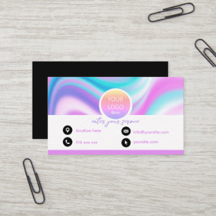 Personnaliser hologramme carte de visite holograph