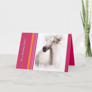 Personnaliser Horse Party Invitations et cartes